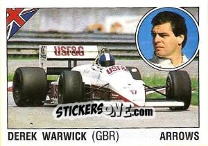 Figurina Derek Warwick - Supersport 1987 n. 35 - Panini