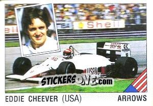 Figurina Eddie Cheever - Supersport 1987 n. 36 - Panini