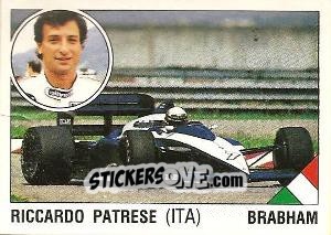 Figurina Riccardo Patrese - Supersport 1987 n. 37 - Panini