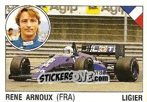 Figurina Rene Arnoux - Supersport 1987 n. 39 - Panini