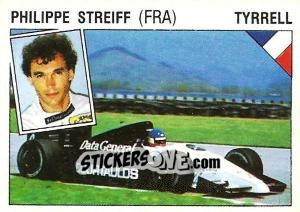 Figurina Philippe Streiff - Supersport 1987 n. 42 - Panini