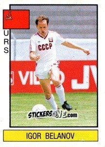 Sticker Igor Belanov - Supersport 1987 n. 54 - Panini