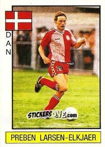 Figurina Preben Larsen-Elkjaer - Supersport 1987 n. 63 - Panini
