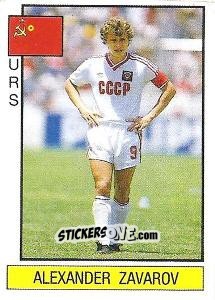 Cromo Alexander Zavarov - Supersport 1987 n. 75 - Panini
