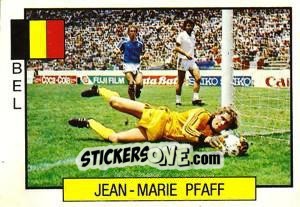 Figurina Jean Marie Pfaff - Supersport 1987 n. 77 - Panini