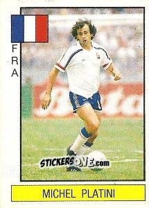 Cromo Michel Platini - Supersport 1987 n. 78 - Panini