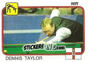 Figurina Dennis Taylor - Supersport 1987 n. 92 - Panini