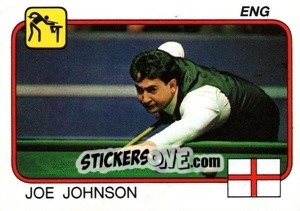 Figurina Joe Johnson - Supersport 1987 n. 94 - Panini