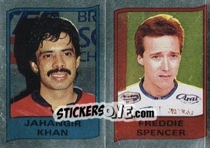 Figurina Jahangir Khan/freddie Spencer - Supersport 1987 n. 106 - Panini