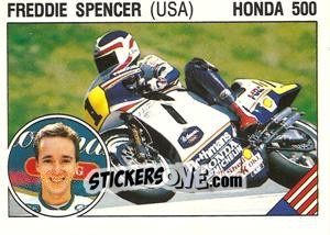 Figurina Fredie Spencer - Supersport 1987 n. 114 - Panini