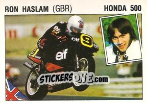 Figurina Ron Haslam - Supersport 1987 n. 115 - Panini