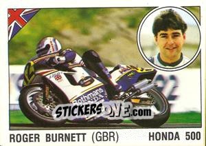Figurina Roger Burnett - Supersport 1987 n. 119 - Panini