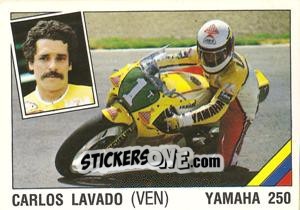 Cromo Carlos Lavado - Supersport 1987 n. 123 - Panini