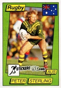 Figurina Peter Sterling - Supersport 1987 n. 134 - Panini