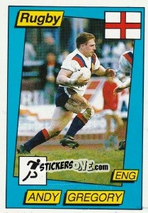 Figurina Andy Greqory - Supersport 1987 n. 135 - Panini