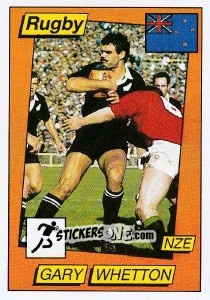 Figurina Gary Whetton - Supersport 1987 n. 141 - Panini