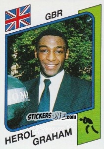 Figurina Herol Graham - Supersport 1987 n. 145 - Panini