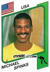 Figurina Michael Spinks - Supersport 1987 n. 146 - Panini