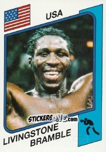 Figurina Livingstone Bramble - Supersport 1987 n. 147 - Panini