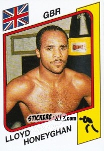 Figurina Lloyd Honeyghan - Supersport 1987 n. 152 - Panini