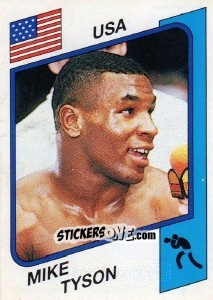 Figurina Mixe Tyson - Supersport 1987 n. 153 - Panini