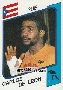 Figurina CarIos de Leon - Supersport 1987 n. 156 - Panini