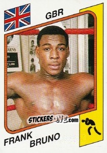 Figurina Frank Bruno - Supersport 1987 n. 157 - Panini