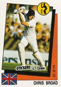 Figurina Chris Broad - Supersport 1987 n. 158 - Panini