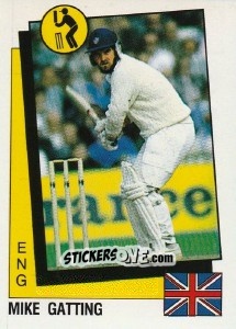 Cromo Mike Gatting - Supersport 1987 n. 162 - Panini