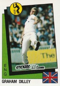 Figurina Graham Dilley - Supersport 1987 n. 164 - Panini