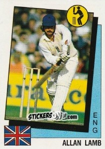 Figurina Allan Lamb - Supersport 1987 n. 165 - Panini
