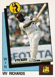 Figurina Viv Richards - Supersport 1987 n. 169 - Panini