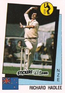 Figurina Richard Hadlee - Supersport 1987 n. 173 - Panini