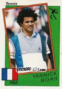 Figurina Yannick Noah - Supersport 1987 n. 186 - Panini