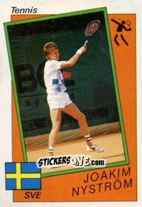 Figurina Joakim Nystrom - Supersport 1987 n. 187 - Panini