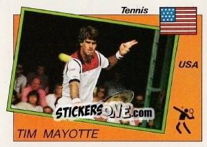 Figurina Tim Mayotte - Supersport 1987 n. 189 - Panini