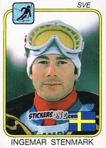 Figurina Ingemar Stenmark - Supersport 1987 n. 201 - Panini