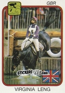 Figurina Virginia Leng - Supersport 1987 n. 203 - Panini