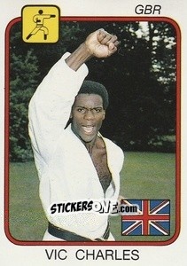 Cromo Vic Charles - Supersport 1987 n. 210 - Panini