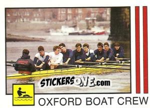 Figurina Oxford Boat Crew: Boating Champions - Supersport 1987 n. 214 - Panini