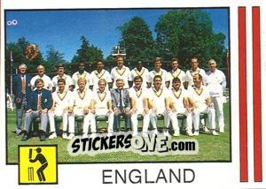 Figurina England: Cricket Champions - Supersport 1987 n. 215 - Panini