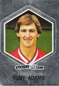 Cromo Tony Adams - Supersport 1987 n. 222 - Panini