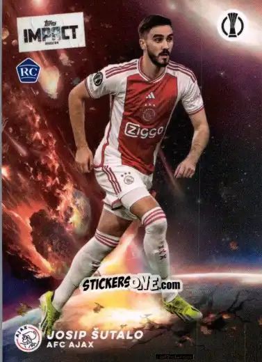 Figurina Josip Šutalo  - Uefa Club Competitions Impact 2023-2024 n. 4 - Topps