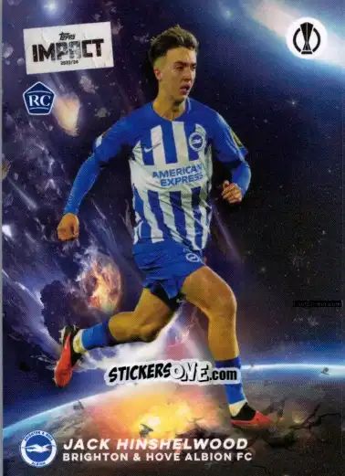 Cromo Jack Hinshelwood  - Uefa Club Competitions Impact 2023-2024 n. 18 - Topps