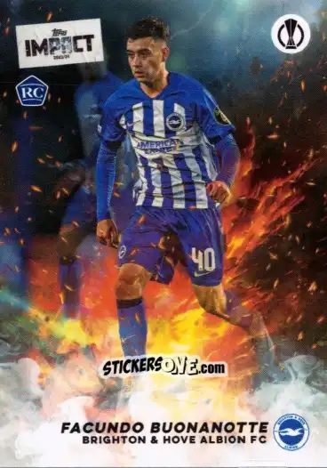 Cromo Facundo Buonanotte  - Uefa Club Competitions Impact 2023-2024 n. 19 - Topps