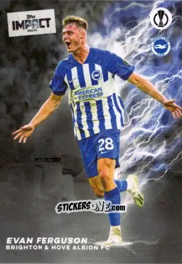 Cromo Evan Ferguson  - Uefa Club Competitions Impact 2023-2024 n. 20 - Topps