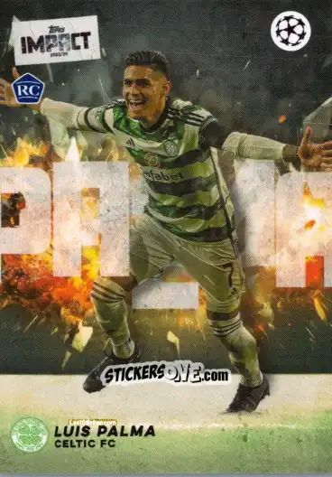 Cromo Luis Palma  - Uefa Club Competitions Impact 2023-2024 n. 21 - Topps