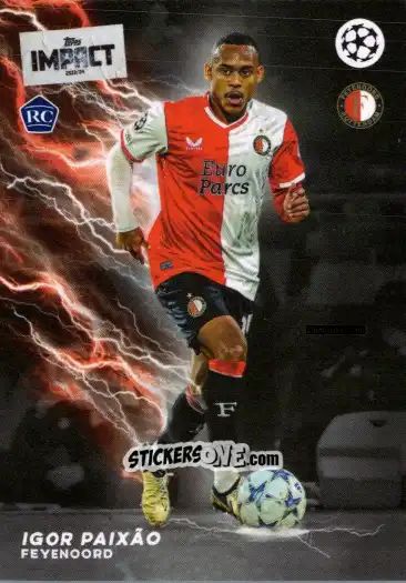 Sticker Igor Paixão  - Uefa Club Competitions Impact 2023-2024 n. 31 - Topps