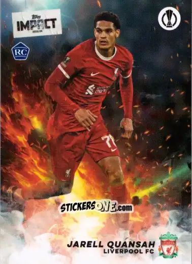 Sticker Jarell Quansah  - Uefa Club Competitions Impact 2023-2024 n. 34 - Topps