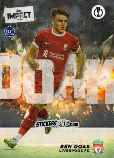 Figurina Ben Doak  - Uefa Club Competitions Impact 2023-2024 n. 35 - Topps
